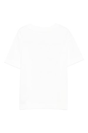 tshirt in cotone bianco PALM ANGELS KIDS | PGAA002F25JER00A0330